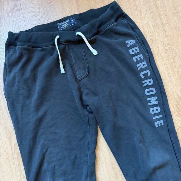Abercrombie & Fitch Charcoal Joggers with Drawstring - Picture 2 of 6